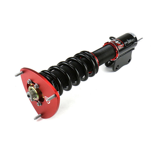 FactionFab V2 FR-Spec Coilovers for 2008-2014 Subaru STI, showcasing adjustable coilover suspension components.