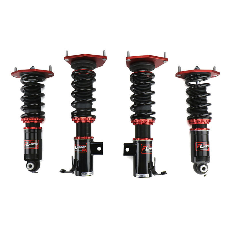 FactionFab V2 FL-Spec Coilovers for 2013-2020 FR-S BRZ 86 and 2022-2026 BRZ GR86, showing the adjustable shock absorber.