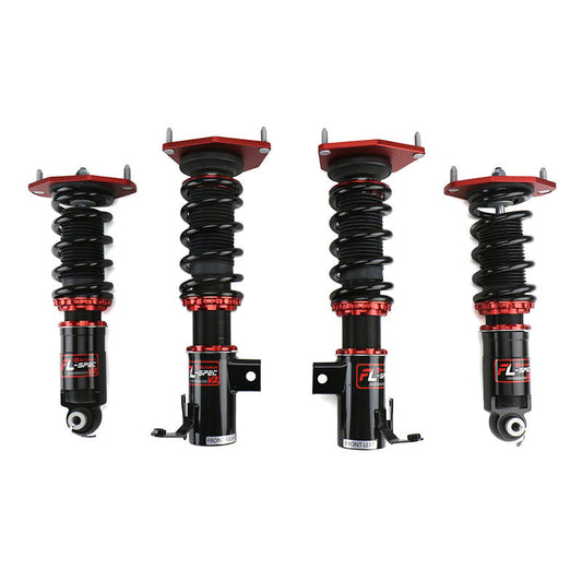 FactionFab V2 FL-Spec Coilovers for 2013-2020 FR-S BRZ 86 and 2022-2026 BRZ GR86, showing the adjustable shock absorber.