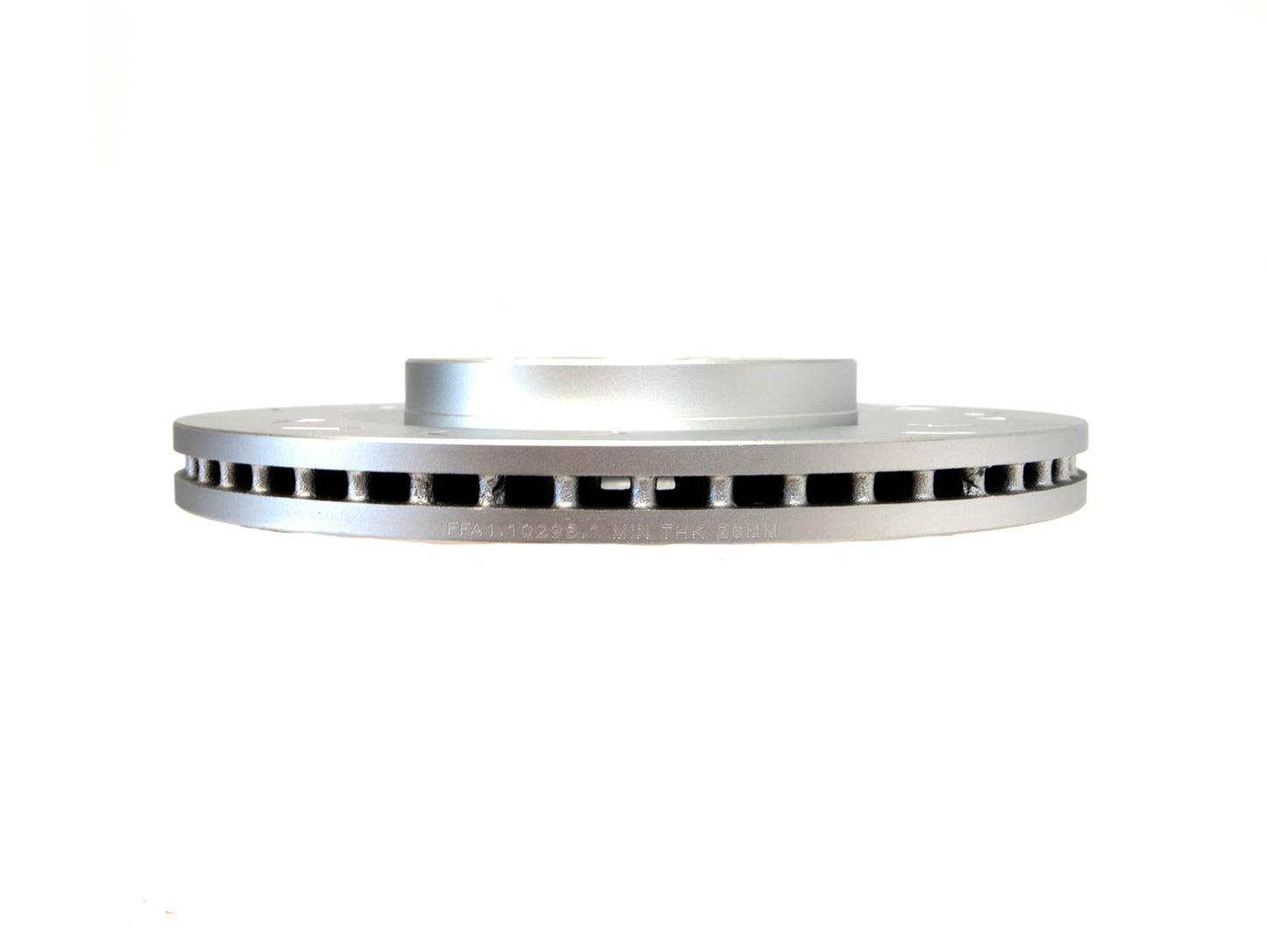 FactionFab V2 Slotted Front Brake Rotor - 2022+ Subaru WRX