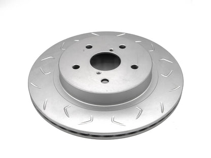 FactionFab V2 Slotted Rear Brake Rotor - 2022+ Subaru WRX CVT