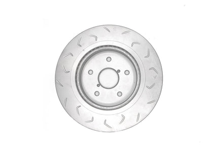 FactionFab V2 Slotted Rear Brake Rotor - 2022+ Subaru WRX CVT