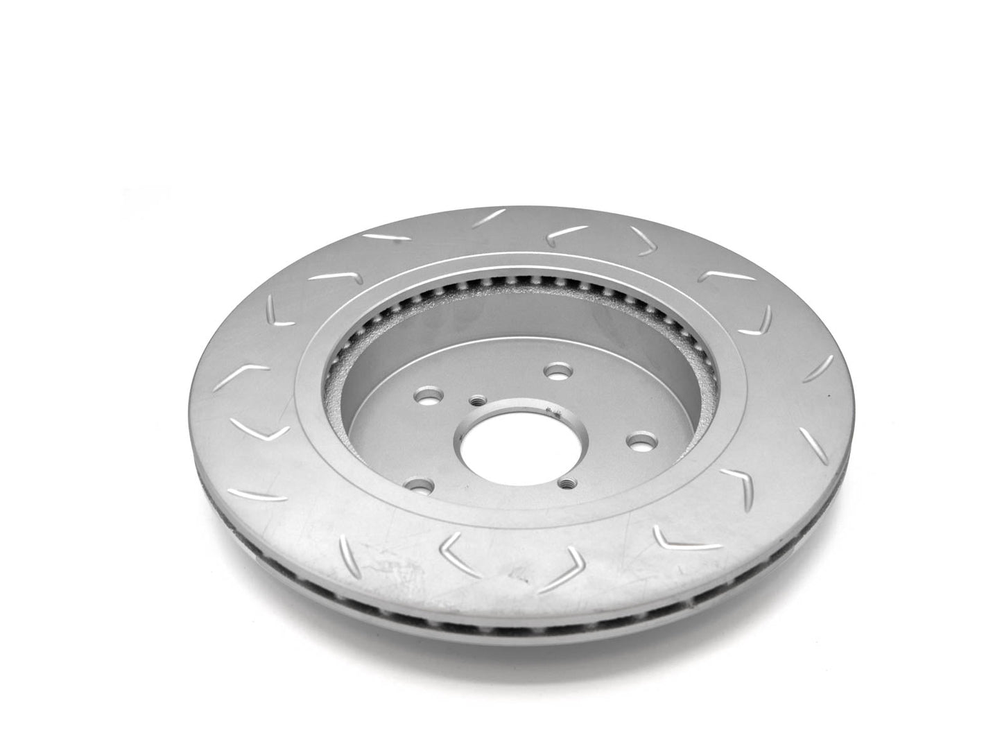 FactionFab V2 Slotted Rear Brake Rotor - 2022+ Subaru WRX CVT