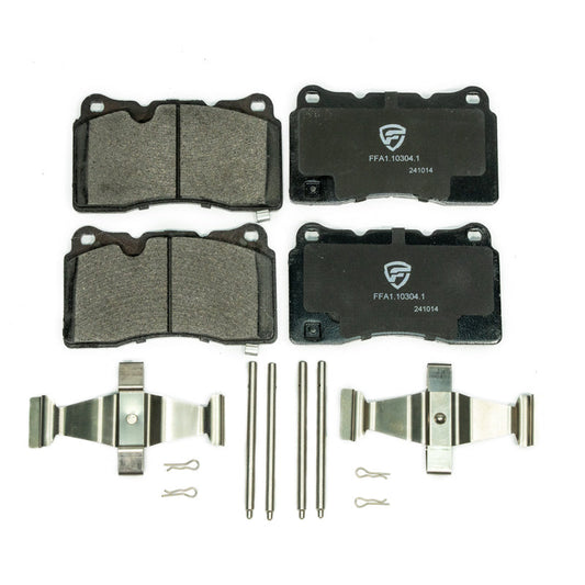 FactionFab V2 Front Brake Pads - 2004-2017 Subaru STI