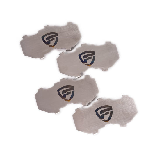 FactionFab titanium front brake shims for WRX, BRZ, and 86, D1539 fitment