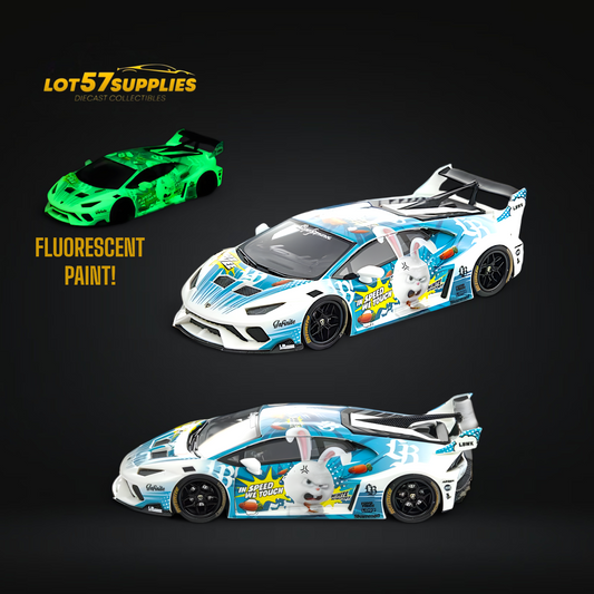 Flame Lamborghini Huracan GT LP610 Luminous 1:64 - Evergreen Kings