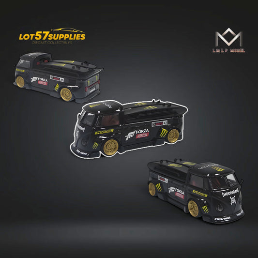 LMLF Volkswagen T1 Bus Forza Monster Livery 1:64 - Evergreen Kings