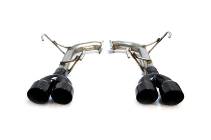 FactionFab Axle Back Exhaust - 2022+ Subaru WRX (Black Chrome Tip)
