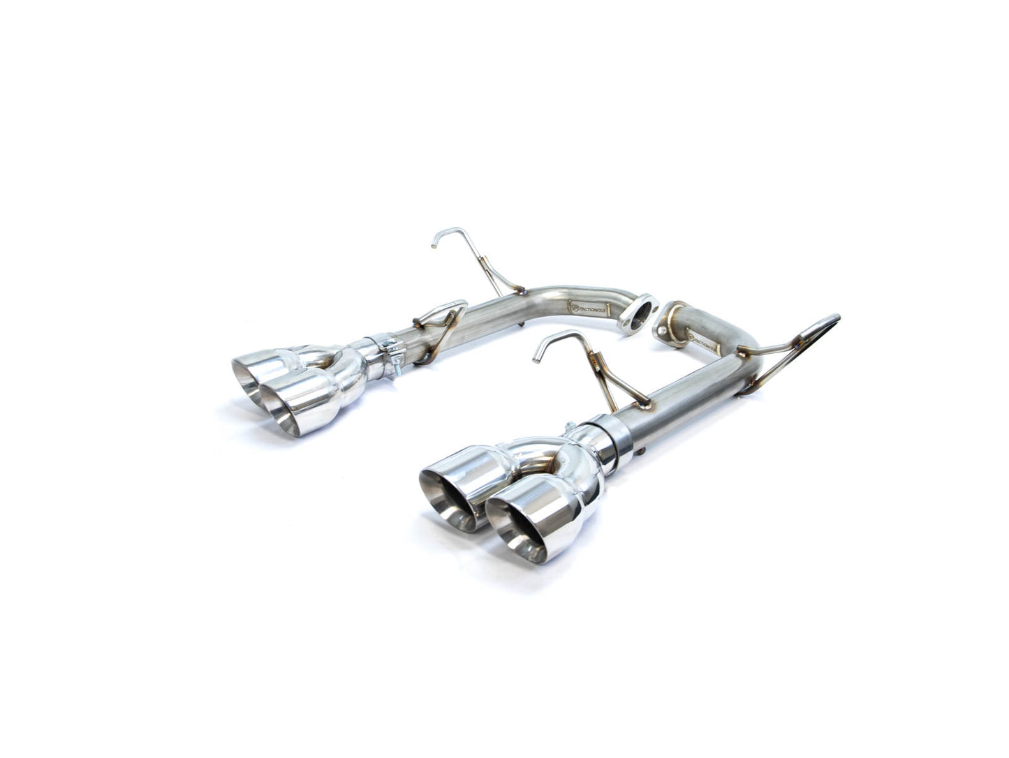 FactionFab Axle Back Exhaust - 2022+ Subaru WRX (Polished Tip)