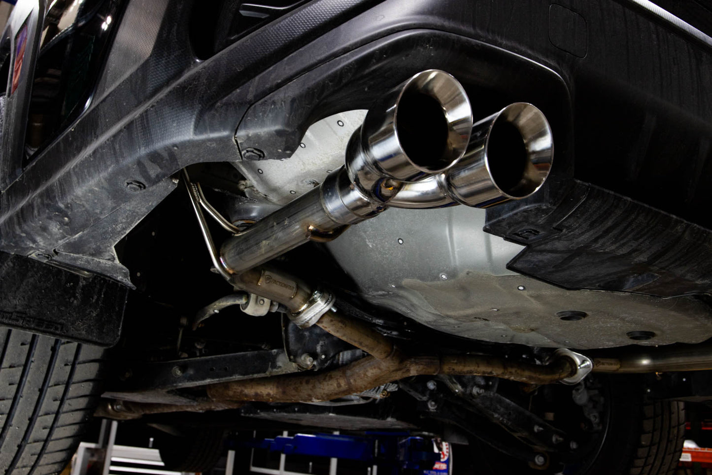 FactionFab Axle Back Exhaust - 2022+ Subaru WRX (Polished Tip)