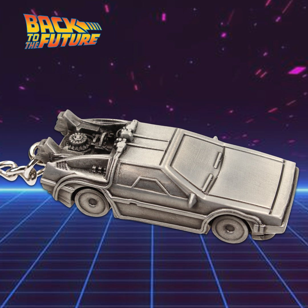 Back to the Future DeLorean 3D Keyring