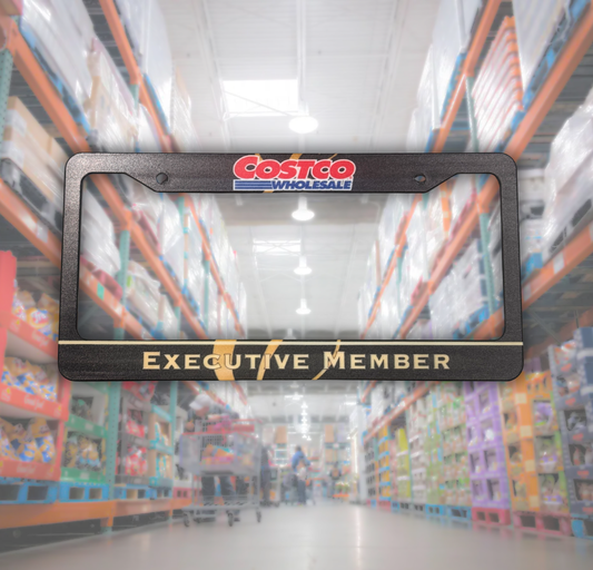 Costco "Executive Member" License Plate Frame