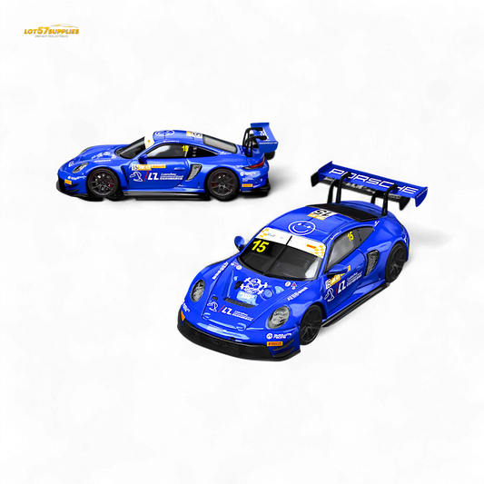 Star Race Porsche 911 GT3 Racing Blue No.15 1:64 - Evergreen Kings