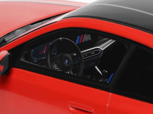 2023 AC Schnitzer ACS2 Sport (BMW M2) Toronto Red with Black Top 1/18 Model Car by GT Spirit