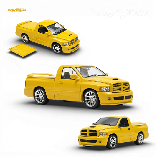 (Pre-Order) Funny Model Dodge RAM SRT-10 Yellow Fever 1:64 - Evergreen Kings