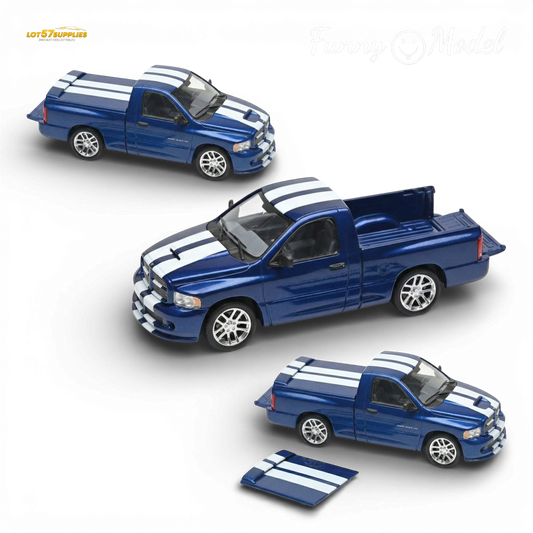 (Pre-Order) Funny Model Dodge RAM SRT-10 VCA Edition Blue 1:64 - Evergreen Kings