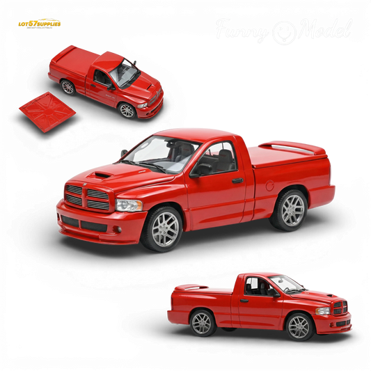 (Pre-Order) Funny Model Dodge RAM SRT-10 Flame Red 1:64 - Evergreen Kings