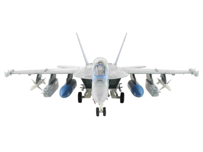 Boeing EA-18G Growler Aircraft "168256 VAQ-139 Cougars" (2025) United States Navy "Air Power Series" 1/72 Diecast Model by Hobby Master