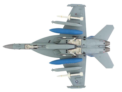 Boeing EA-18G Growler Aircraft "168256 VAQ-139 Cougars" (2025) United States Navy "Air Power Series" 1/72 Diecast Model by Hobby Master