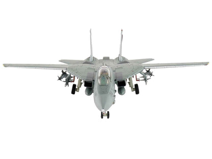 Grumman F-14A Tomcat Fighter Aircraft "VF-1 (with Optional Decals)" United States Navy "Air Power Series" 1/72 Diecast Model by Hobby Master