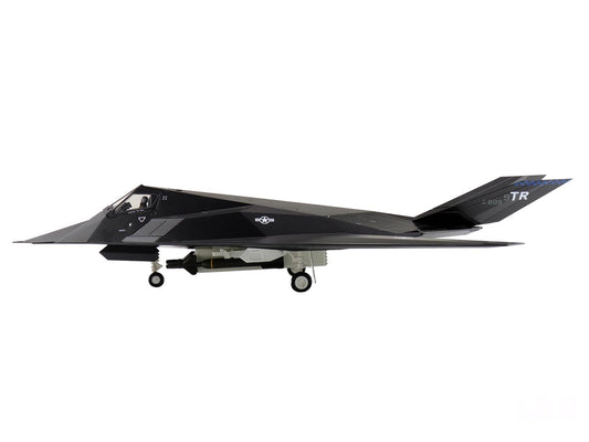 Lockheed F-117A Nighthawk Stealth Aircraft "84-0809" (2022) United States Air Force "Air Power Series" 1/72 Diecast Model by Hobby Master