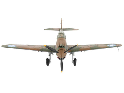 Curtiss P-40B Hawk 81-A2 Fighter-Bomber Aircraft "No.77 Robert Smith 3rd Pursuit Squadron" (1941) American Volunteer Group in China "Air Power Series" 1/48 Diecast Model by Hobby Master