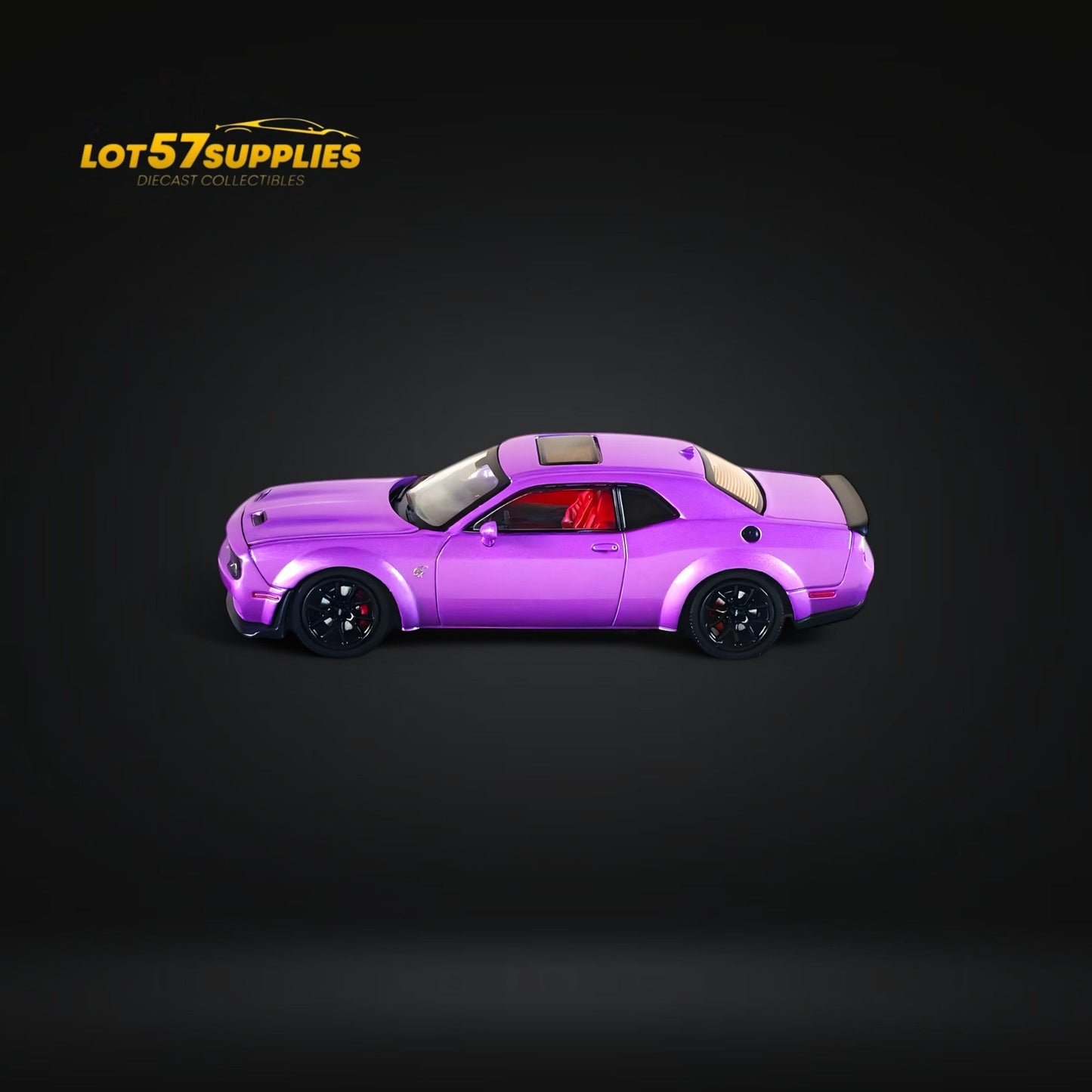 Stance Hunters Dodge SRT Hellcat Racing Purple 1:64 - Evergreen Kings
