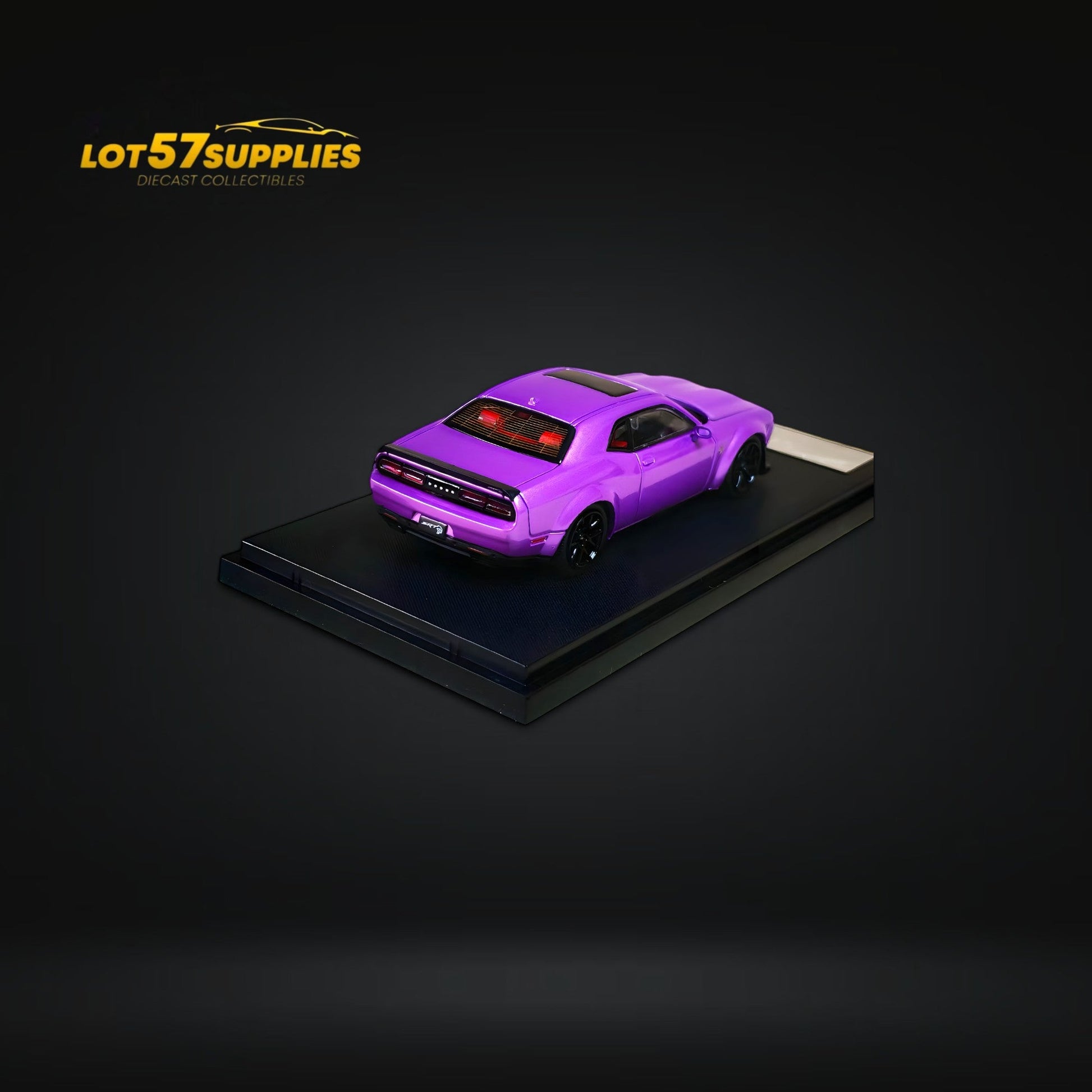 Stance Hunters Dodge SRT Hellcat Racing Purple 1:64 - Evergreen Kings