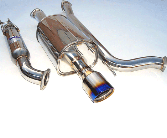 Invidia Q300 Cat Back Exhaust Titanium Tip Honda Civic Si Sedan 2006-2011 | HS06HC4G3T - Evergreen Kings