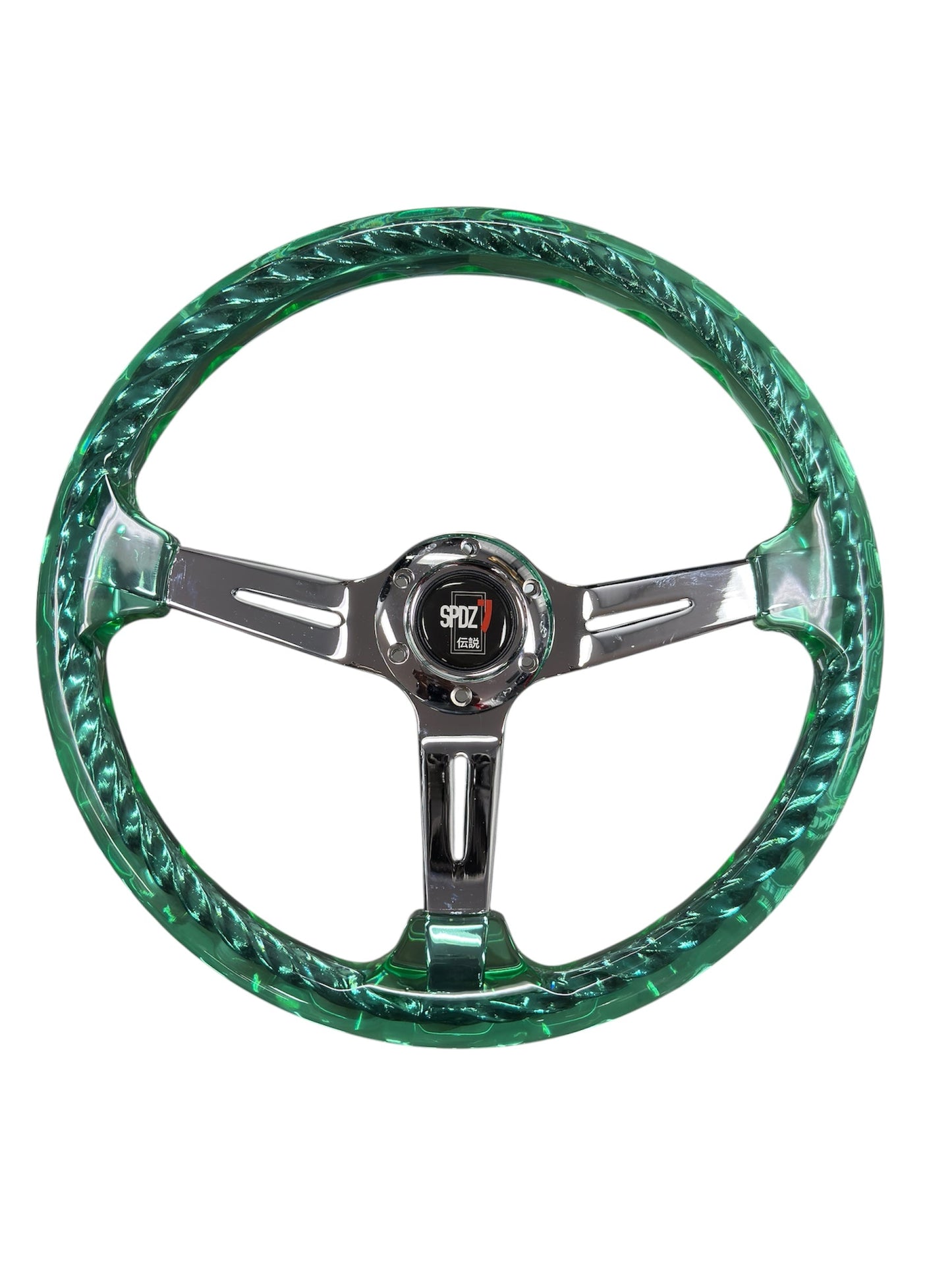 SPD Z1 Hitman V2 steering wheel by Speedzone Performance LLC in various colors, featuring a textured grip and racing-inspired design.