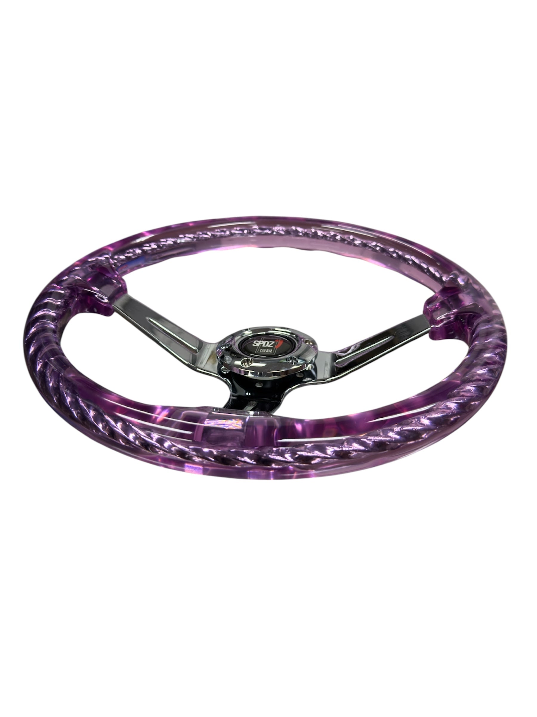 SPDZ1 Hitman V2 steering wheel by Speedzone Performance LLC in various colors, featuring a sleek design and ergonomic grip.