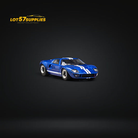 Zoom Ford GT40 MK1 Blue #2 1:64 - Evergreen Kings