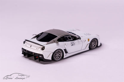 Cars' Lounge Ferrari 599XX White #2 1:64 - Evergreen Kings