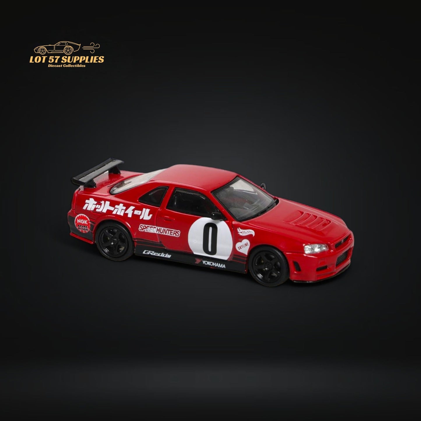 Stance Hunters Skyline GT-R R34 1:64 - Evergreen Kings