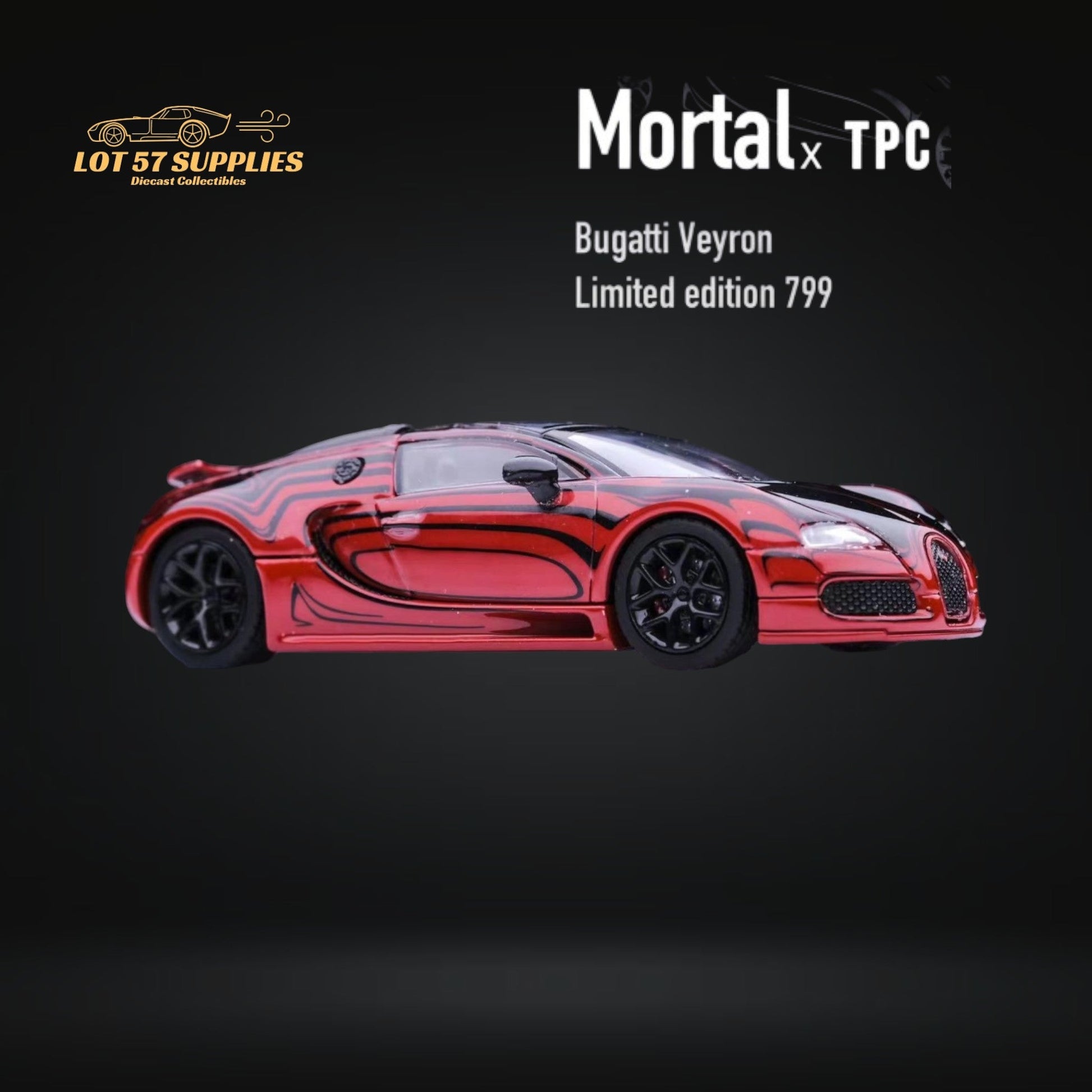 Mortal Bugatti Veyron 1:64 - Evergreen Kings