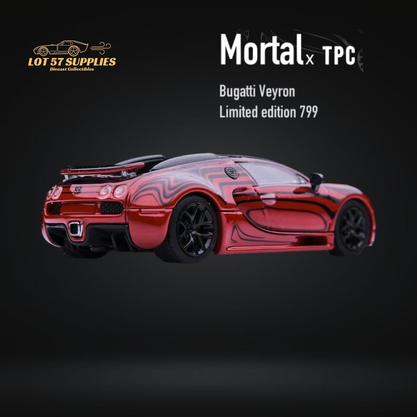 Mortal Bugatti Veyron 1:64 - Evergreen Kings