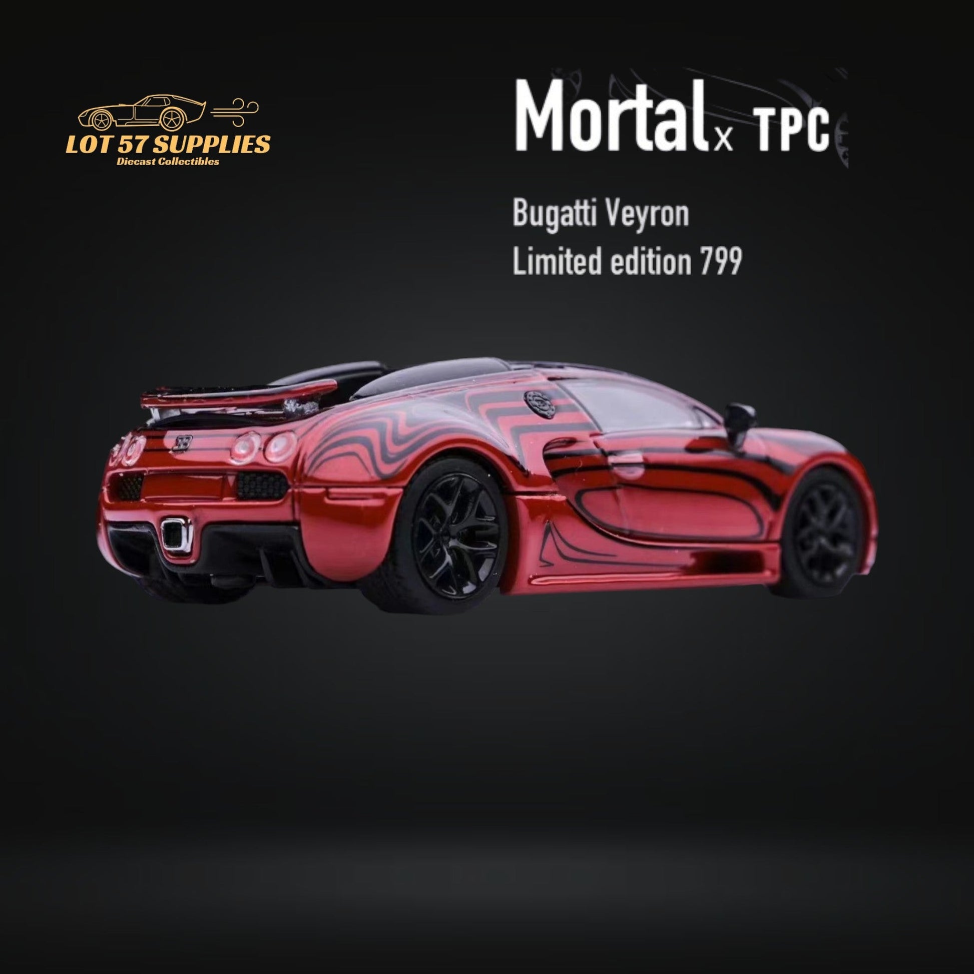 Mortal Bugatti Veyron 1:64 - Evergreen Kings