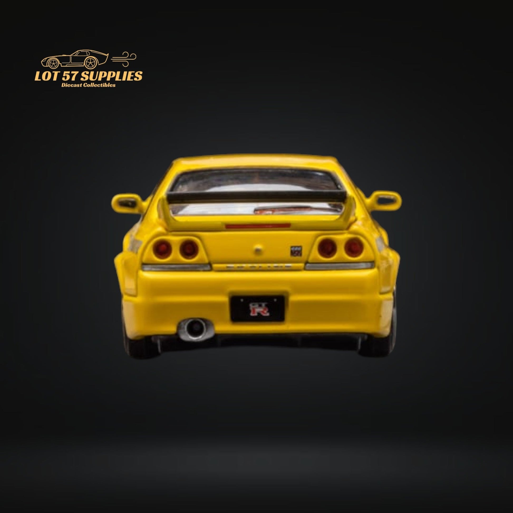Focal Horizon Skyline R33 GT-R 400R Yellow 1:64 - Evergreen Kings