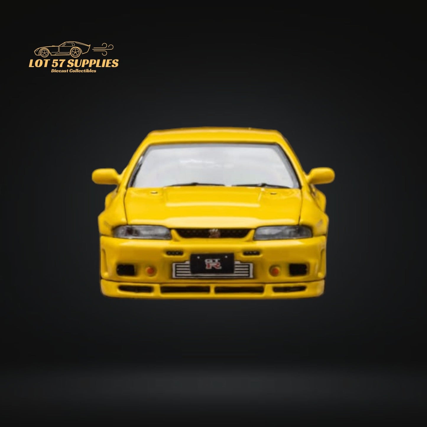 Focal Horizon Skyline R33 GT-R 400R Yellow 1:64 - Evergreen Kings