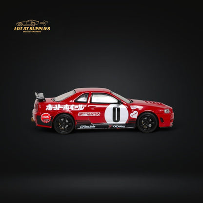 Stance Hunters Skyline GT-R R34 1:64 - Evergreen Kings