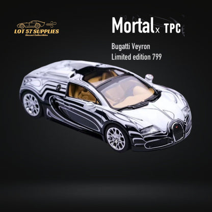 Ceramic dragon figurine resembling a Bugatti Veyron, 1:64 scale diecast model by Lot57Supplies Diecast Shop, detailed and colorful.