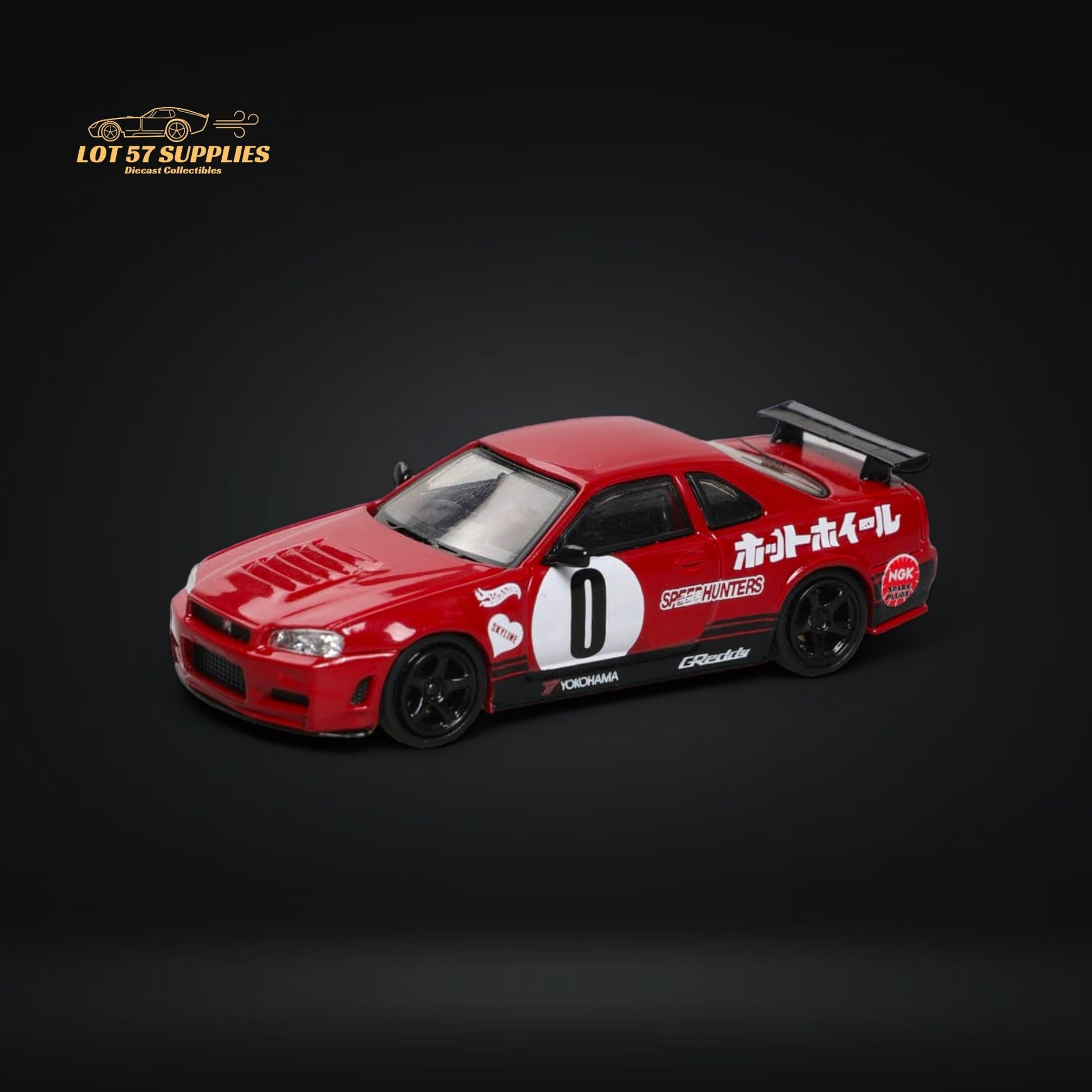 Stance Hunters Skyline GT-R R34 1:64 - Evergreen Kings