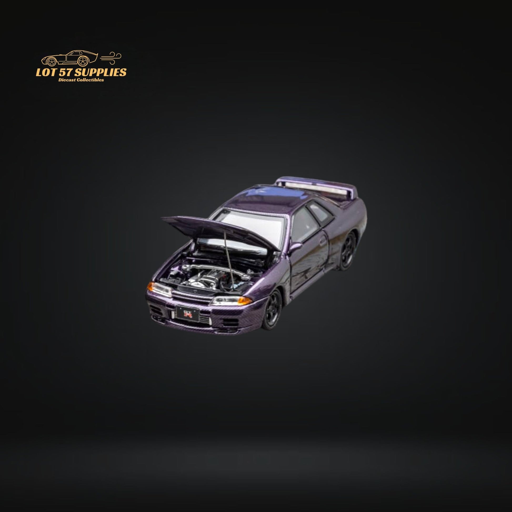 Focal Horizon Nissan Skyline R32 GT-R Nismo S-Tune Purple 1:64 - Evergreen Kings