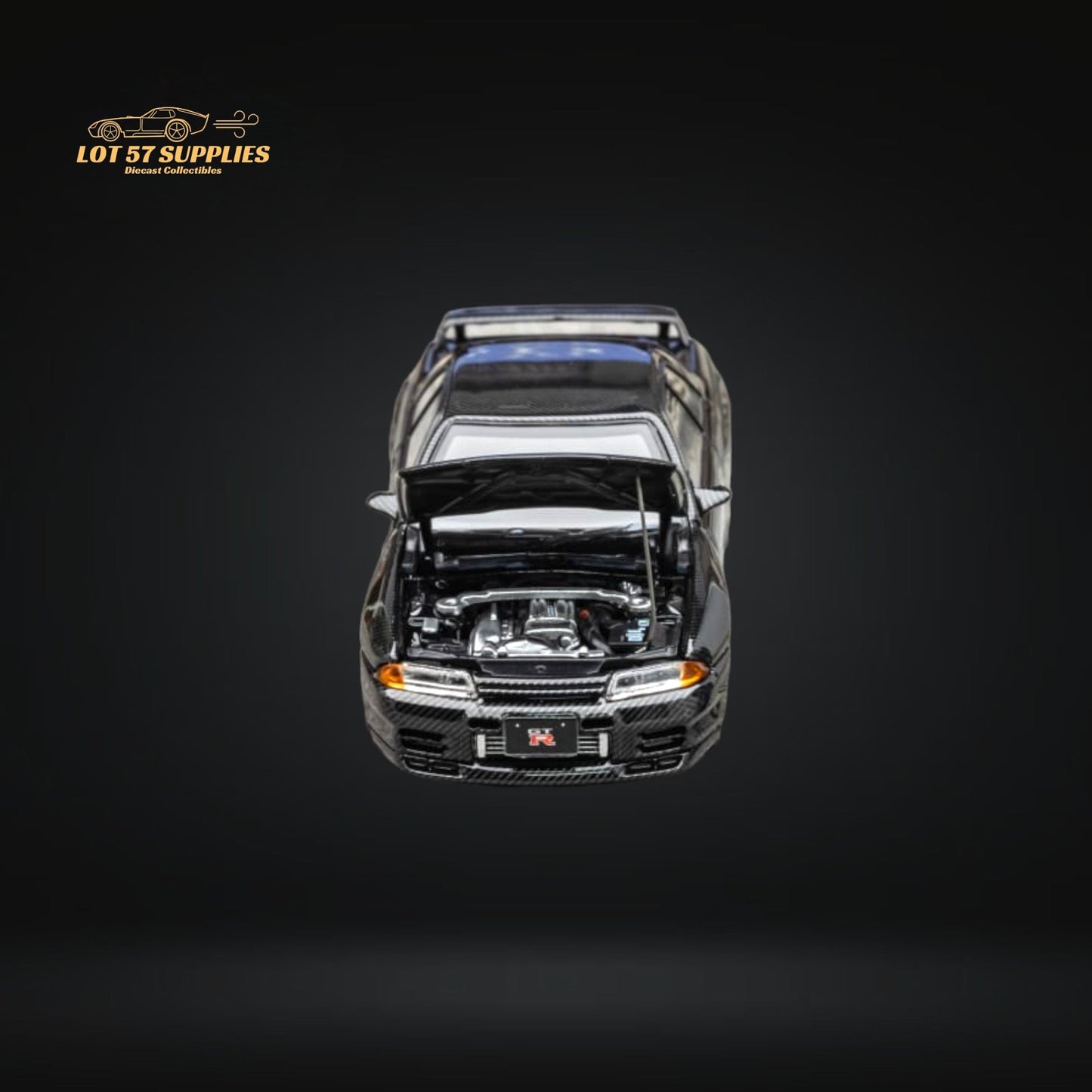 Nissan Skyline R32 Nismo S-Tune diecast model car in 1:64 scale from Lot57Supplies Diecast Shop, detailed and realistic.