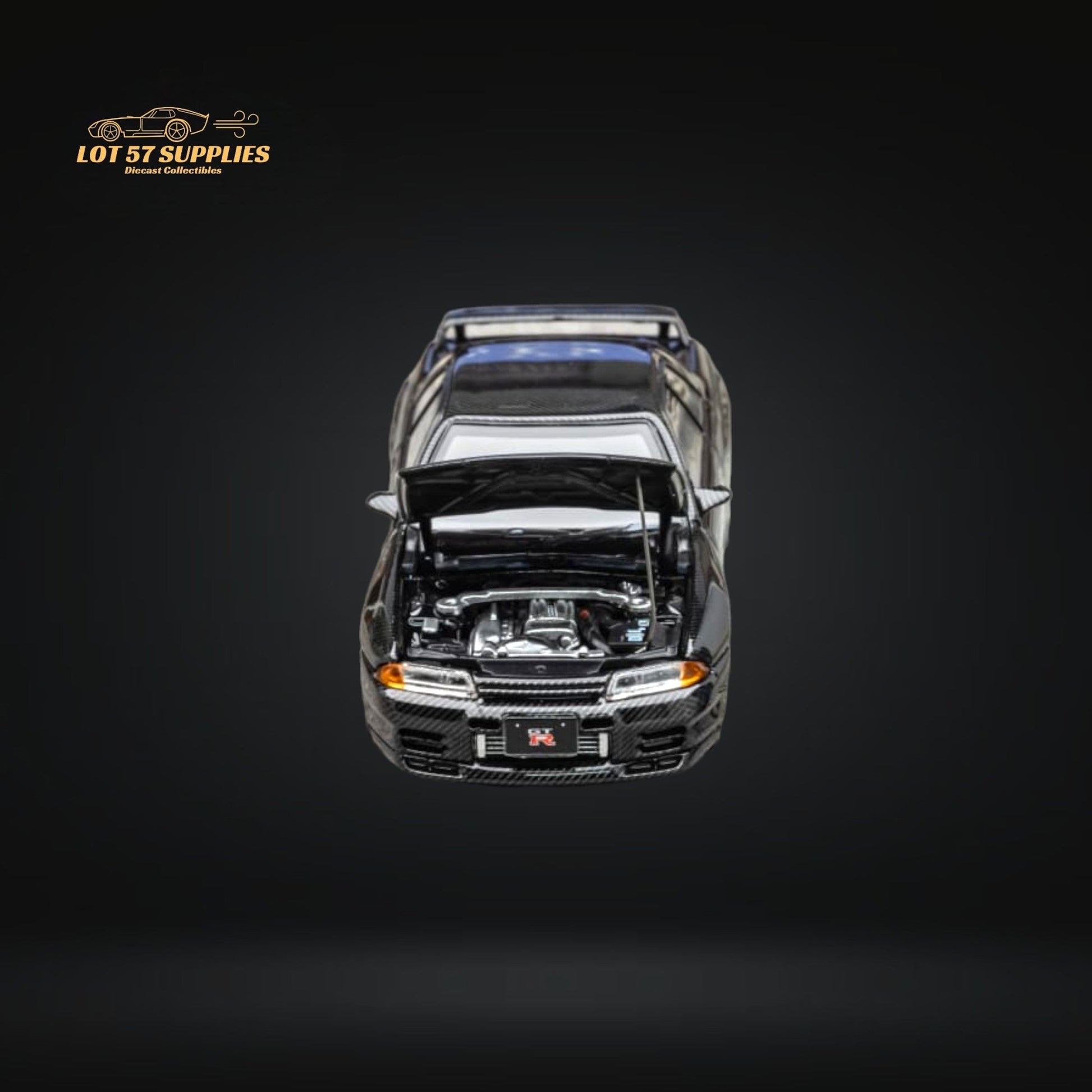 Nissan Skyline R32 Nismo S-Tune diecast model car in 1:64 scale from Lot57Supplies Diecast Shop, detailed and realistic.