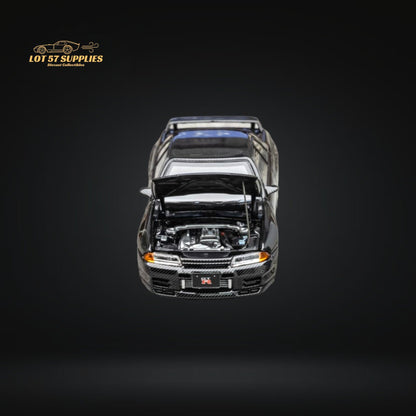 Nissan Skyline R32 Nismo S-Tune diecast model car in 1:64 scale from Lot57Supplies Diecast Shop, detailed and realistic.