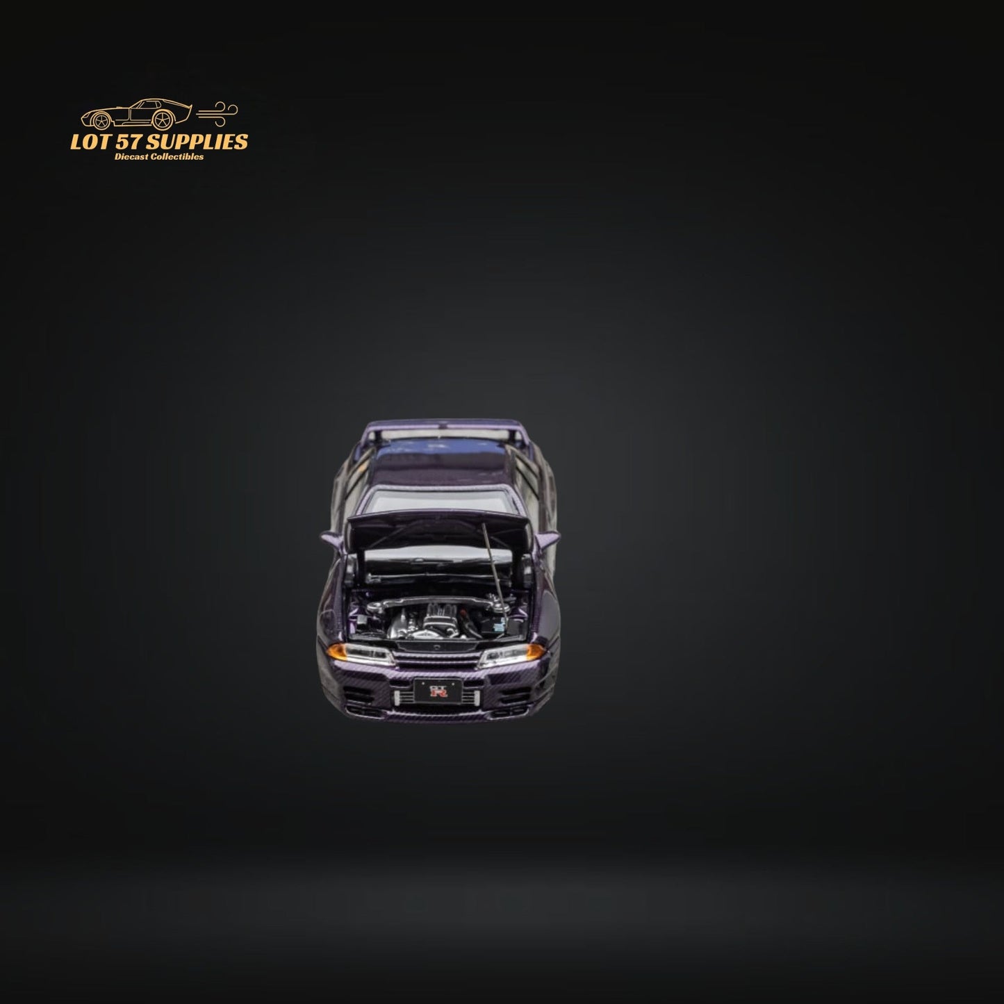 Focal Horizon Nissan Skyline R32 GT-R Nismo S-Tune Purple 1:64 - Evergreen Kings