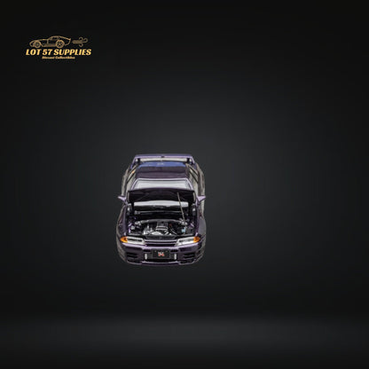 Focal Horizon Nissan Skyline R32 GT-R Nismo S-Tune Purple 1:64 - Evergreen Kings