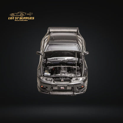 Focal Horizon Nissan Skyline GT-R R33 Black 1:64 - Evergreen Kings