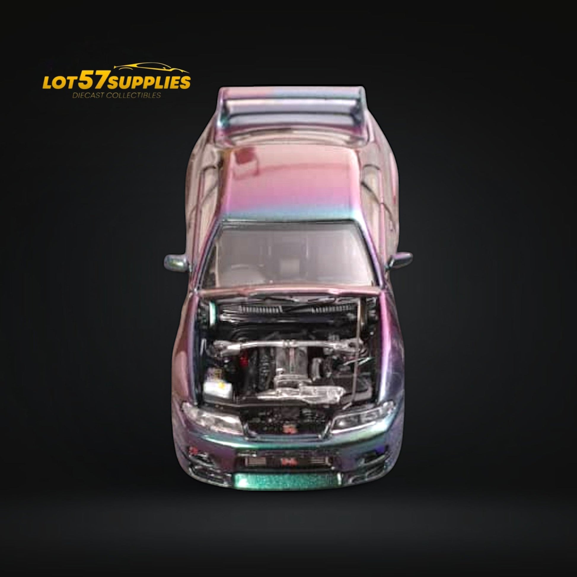 Focal Horizon Skyline GT-R R33 Magic Purple 1:64 - Evergreen Kings